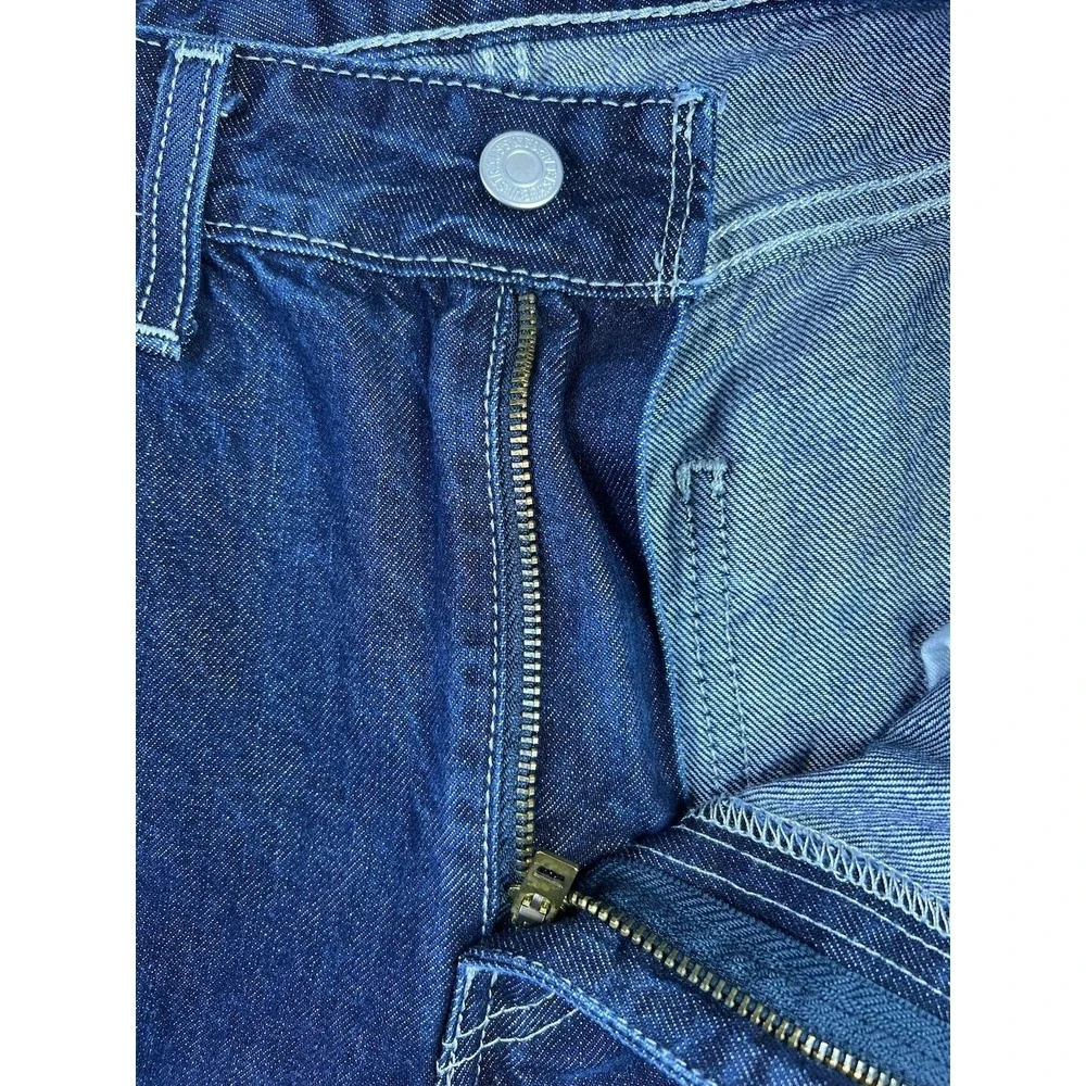 Levis Jeans Mens 30x30 Blue Relaxed Tapered Carpenter Utility Zip Fly Denim